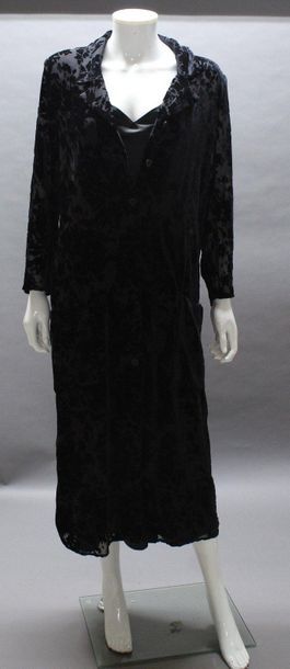 Sonia RYKIEL 

Robe manteau en velours dévoré...