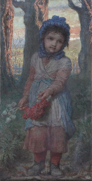 Karl BAUERLE (1831-1912)

Late Autumn evening

OIL...
