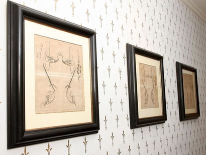 SEQUENCE OF SIX PRINTS 

Probably 18th Century...