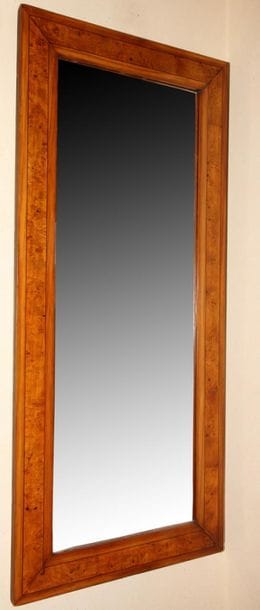 PAIR OF MIRRORS in two parts 

Foreign work...