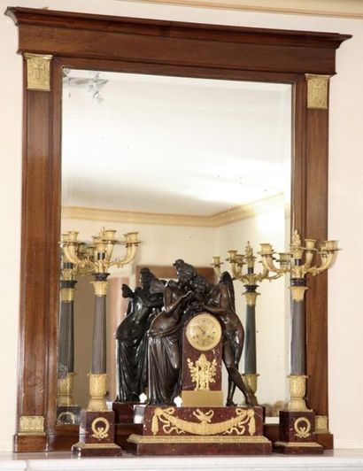 MIRROR 

Empire style - XIXth Century 

Bevelled...