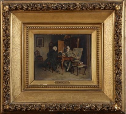 Johann HAMZA (1850-1927)

Two figures in...