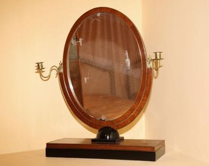 PSYCHE TABLE MIRROR 

Partly England - 19th...
