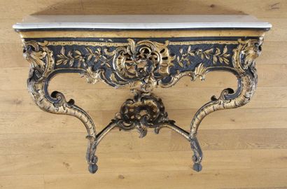 WALL BRACKET 

Louis XV period

Moulded wood,...