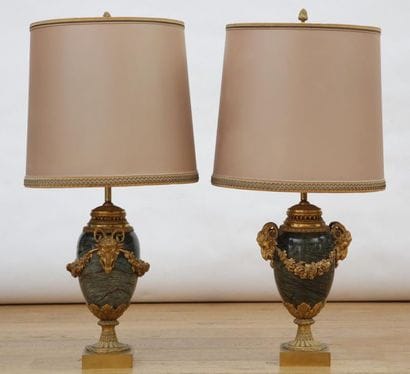 PAIR OF LAMPS in the shape of sunlights 

Louis...