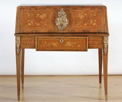SLOPE DESK 

Louis XVI Style - Probably Foreign...