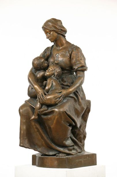 Paul DUBOIS (1829-1905)

Maternity

BRONZE...