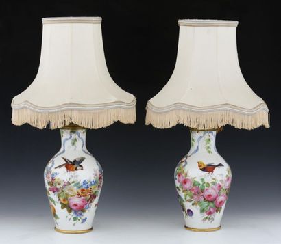 PAIR OF LAMP FEET Formerly oil lamps 

Napoleon...