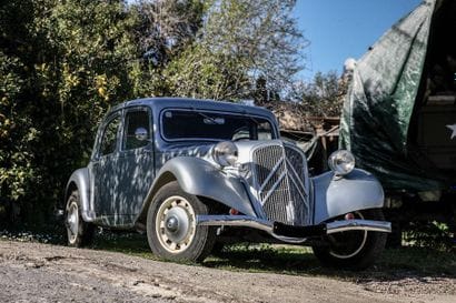 CITROEN TRACTION 11 BL 1937 

Flat trunk...