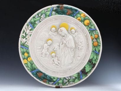 After DELLA ROBBIA - XIXth Century

TONDO...