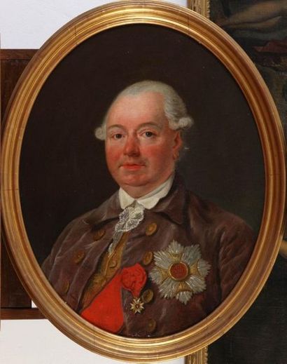 18th CENTURY FRENCH SCHOOL

Presumed portrait...