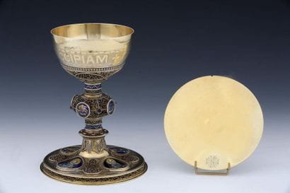 CHALICE AND ITS PATEN 

Germany - End of...