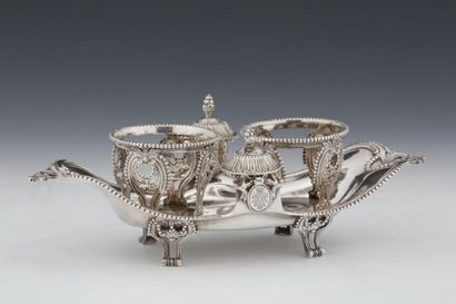 OILER FRAME - VINEGAR MAKER 

Louis XVI period

Silver...