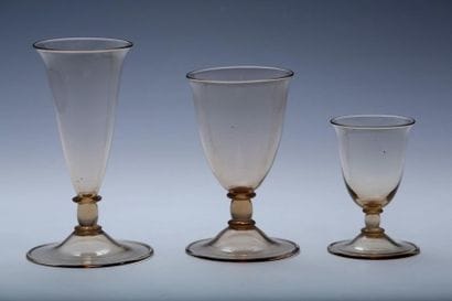 MURANO - GLASS SERVICE PART 46 PIECES in...