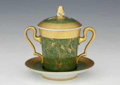 G. DUMAS FILS LIMOGES - TASSE TREMBLEUSE...
