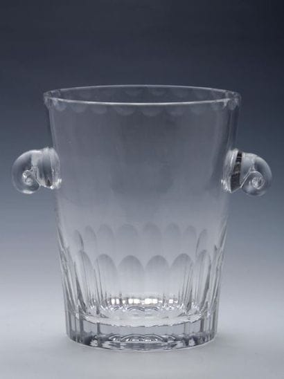 SEAU A CHAMPAGNE en cristal blanc uni Moderne...
