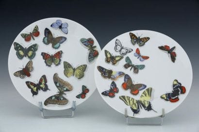 Farfalle FORNASETTI - SUITE DE 6 ASSIETTES...