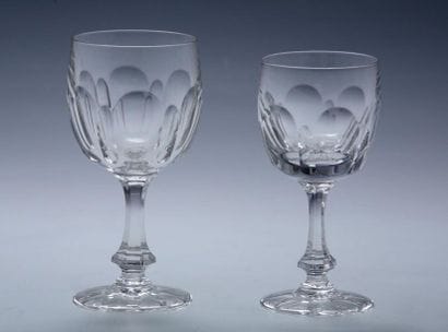 DAUM FRANCE - PARTIE DE SERVICE DE VERRES...