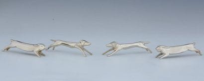 CHRISTOFLE GALLIA - SUITE OF 12 ART DECO...