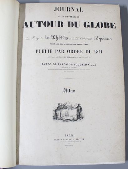 BOUGAINVILLE (Hyacinthe, baron de). Journal...