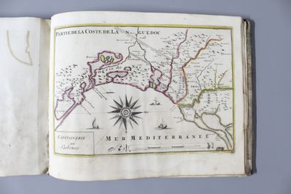ATLAS. — FER (Nicolas de). Les Costes de...