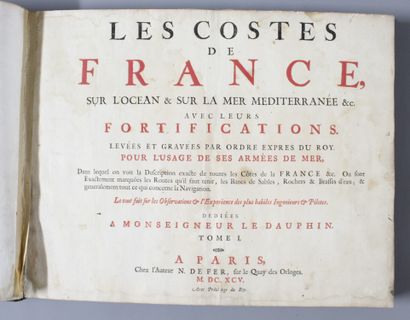 ATLAS. — FER (Nicolas de). Les Costes de...