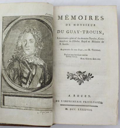 DUGUAY-TROUIN (René). Mémoires. Rouen, De...
