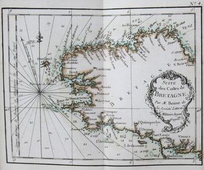 ATLAS. — BONNE. Atlas maritime ou Cartes...