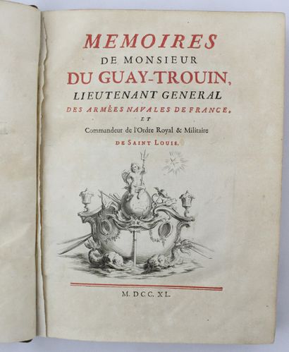 DUGUAY-TROUIN. Mémoires. S.l.s.n. [Amsterdam,...