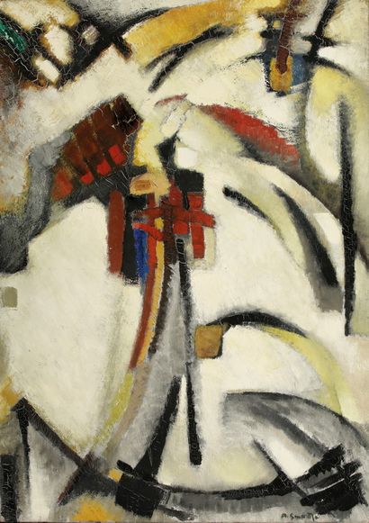 Alex SMADJA (1897-1977)

Composition 

Huile...