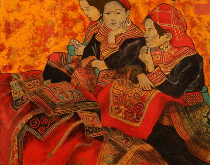 Attribué à Hoang VU (XXème Siècle)

Groupe...