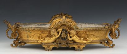 IMPORTANTE JARDINIERE d'Epoque Napoléon III...