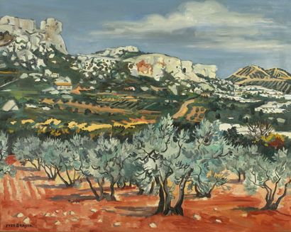 Yves BRAYER (1907-1990) 

Terre rouge aux...