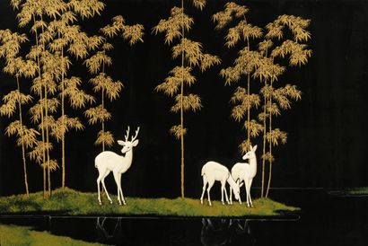 TRUONG VAN THANH (XXème Siècle) 

Cervidés...