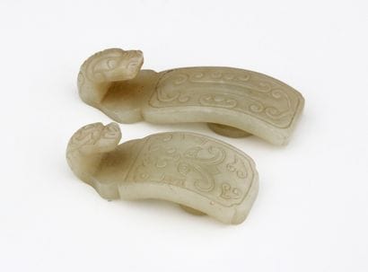 CHINE XVIIIème-XIXème Siècle 

Deux fibules...
