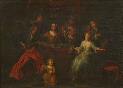 ECOLE DU NORD du XVIIIème Siècle, entourage...