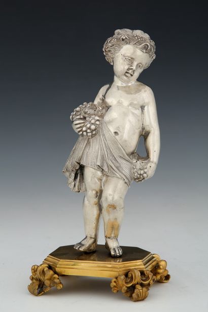 STATUETTE D'ENFANT drapé d'Epoque Napoléon...