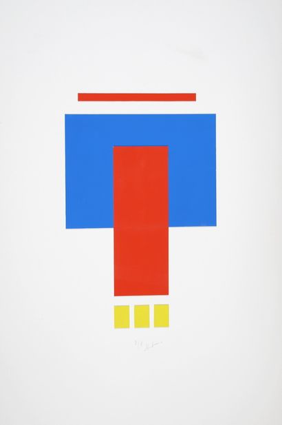 Albert CHUBAC (1925-2008) 

Composition 3...