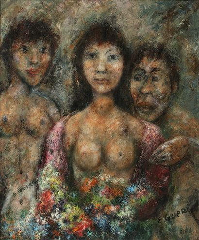 Edouard GOERG (1893-1969) 

La bohémienne...