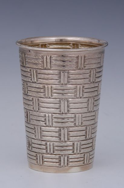 CIGARETTES TIMBALE in silver 925 Millièmes...