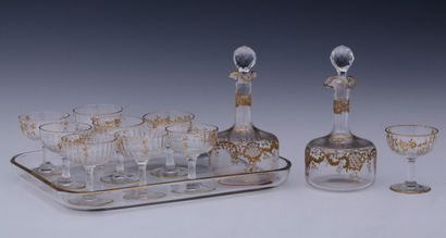 COMPOSITE LIQUEUR SERVICE in crystal with...