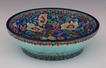 LONGWY - ROUND CUP ON TALON in fine cracked...