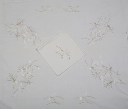 ANNE DE SOLENE - TWO CHRISTMAS NAPPAS AND...