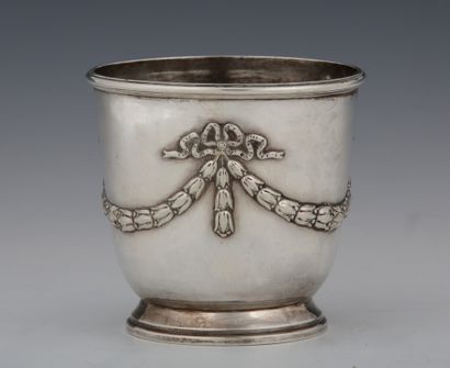 SMALL POT in Minerva silver 950 Millièmes...