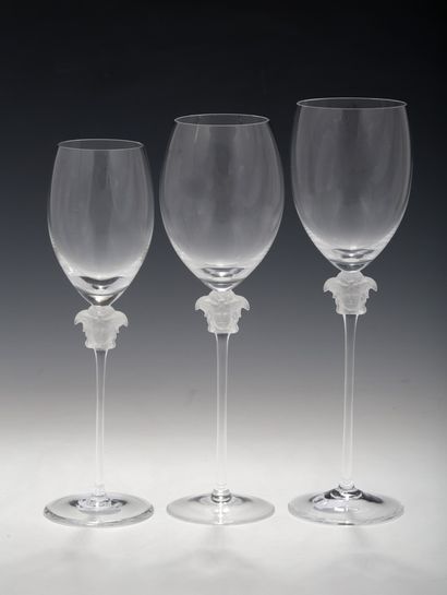 ROSENTHAL FOR VERSACE - MEDUSA MODEL - GLASS...