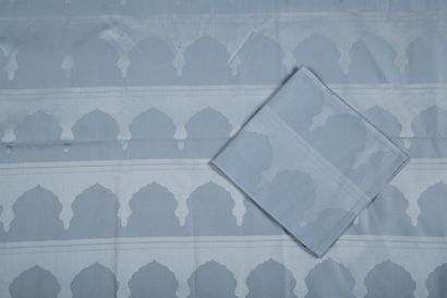 CHRISTOFLE - RECTANGULAR NAPPE AND ITS 10...