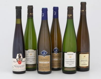 6 Bouteilles Alsace : 

- 2 GEWURZTRAMINER...