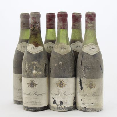 6 Bouteilles CHOREY-LES-BEAUNE ANDRE DE MERICOURT...
