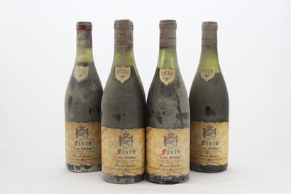 6 Bouteilles FIXIN MARCEL BOUVET 1976