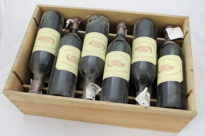 12 Bottles PAVILLON ROUGE DU CHÂTEAU MARGAUX...